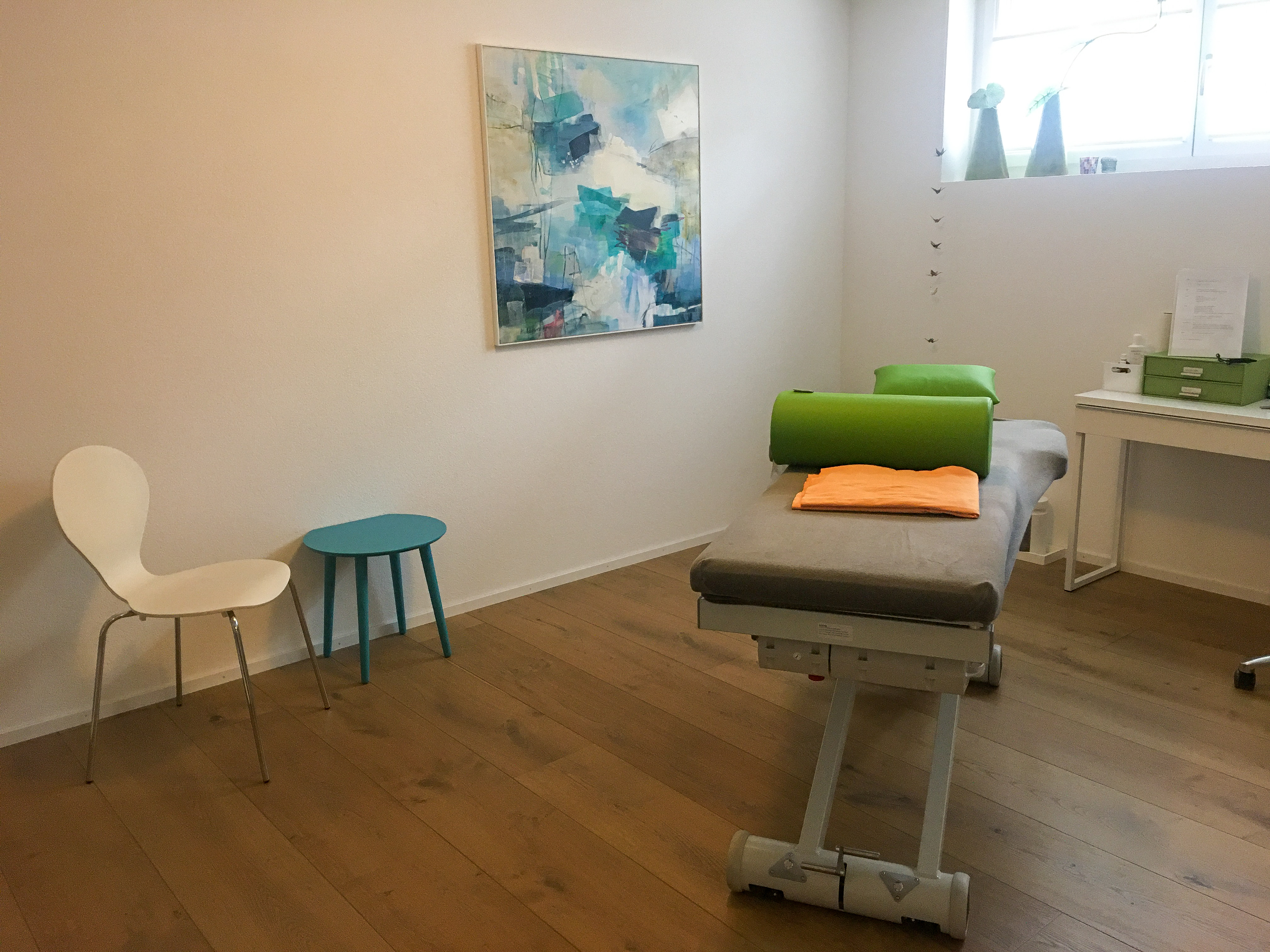 Behandlungsraum der Gsundheits-Praxis